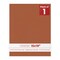 Terra-cotta Red 15x19 Uncut Mat Board - Blank Sheets, No Opening
